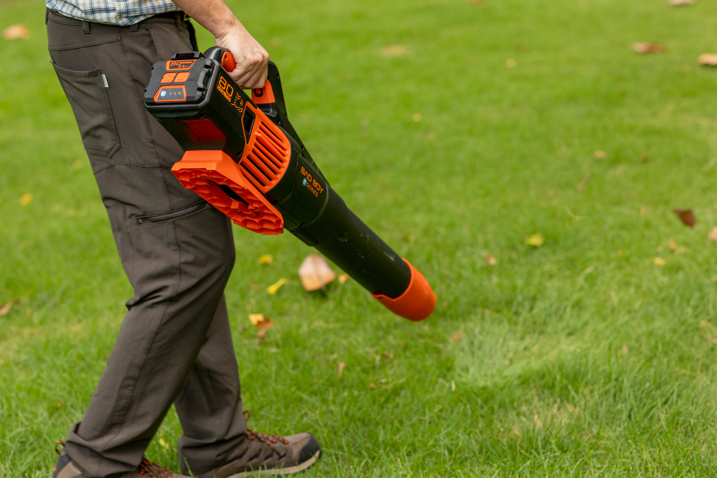 Bad Boy E-Series - 80V Handheld Leaf Blower + 2.0AH Battery + Charger - 80-Volt Brushless - Commercial Series - Part # 088-7520-00