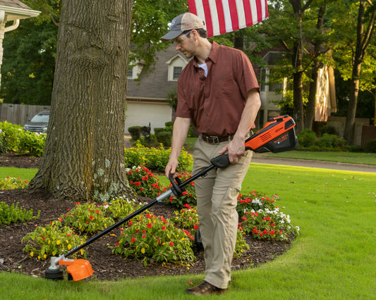 Bad Boy E-Series - 80V Weed String Trimmer + 2AH Battery + Charger - 80-Volt Brushless - Commercial Series - Part # 088-7505-00.