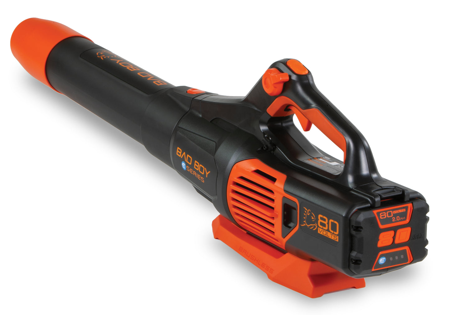 Bad Boy E-Series - 80V Handheld Leaf Blower + 2.0AH Battery + Charger - 80-Volt Brushless - Commercial Series - Part # 088-7520-00