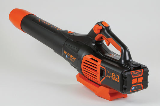Bad Boy E-Series - 80V Handheld Leaf Blower + 2.0AH Battery + Charger - 80-Volt Brushless - Commercial Series - Part # 088-7520-00.