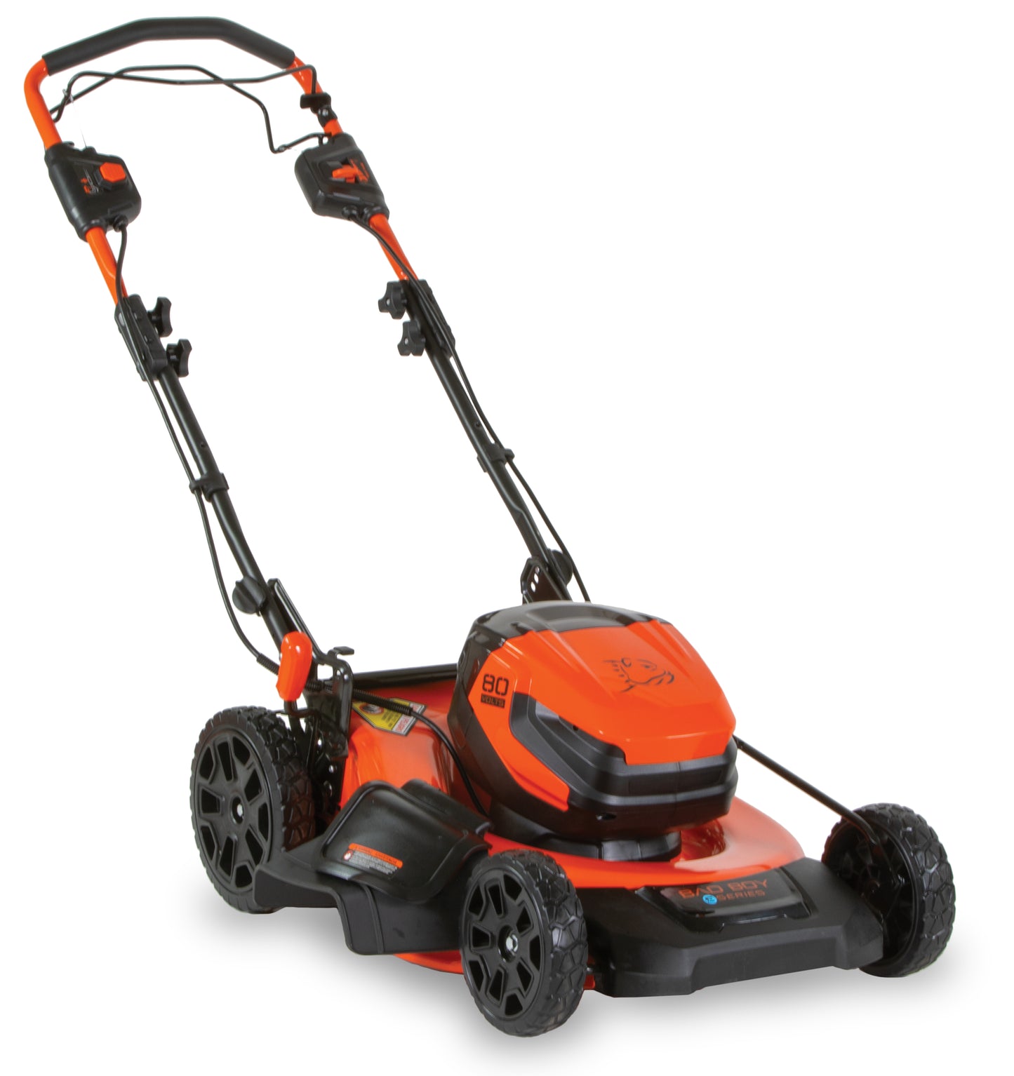 Bad Boy E-Series - 80V Self-Propelled Lawn Mower + 5AH Battery + Charger - 80-Volt Brushless - Commercial Series - Part # 088-7500-00