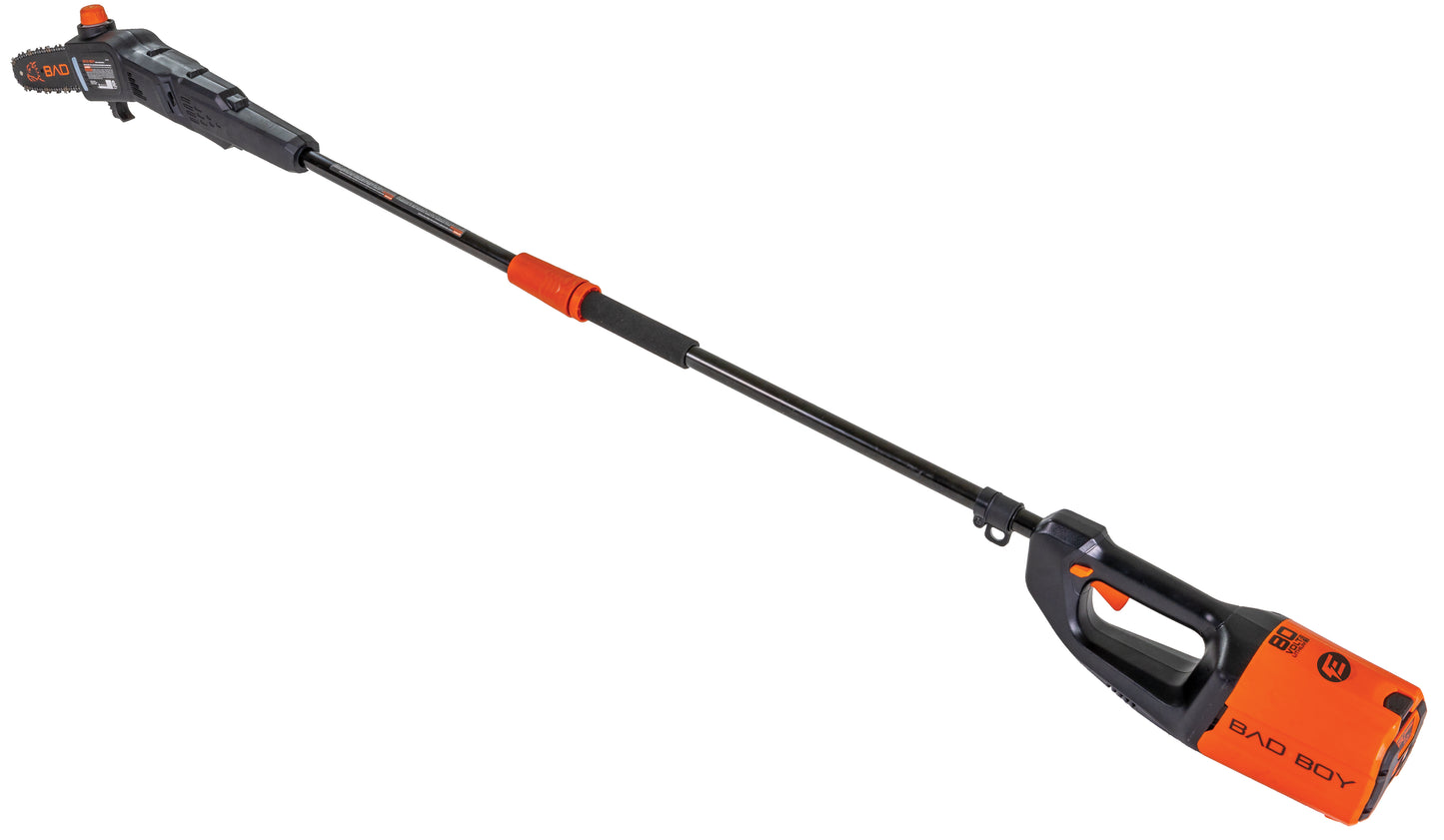 Bad Boy E-Series - 80V 10" Pole Saw  + 2AH Battery + Charger - 80-Volt Brushless - Commercial Series - Part # 088-7525-00
