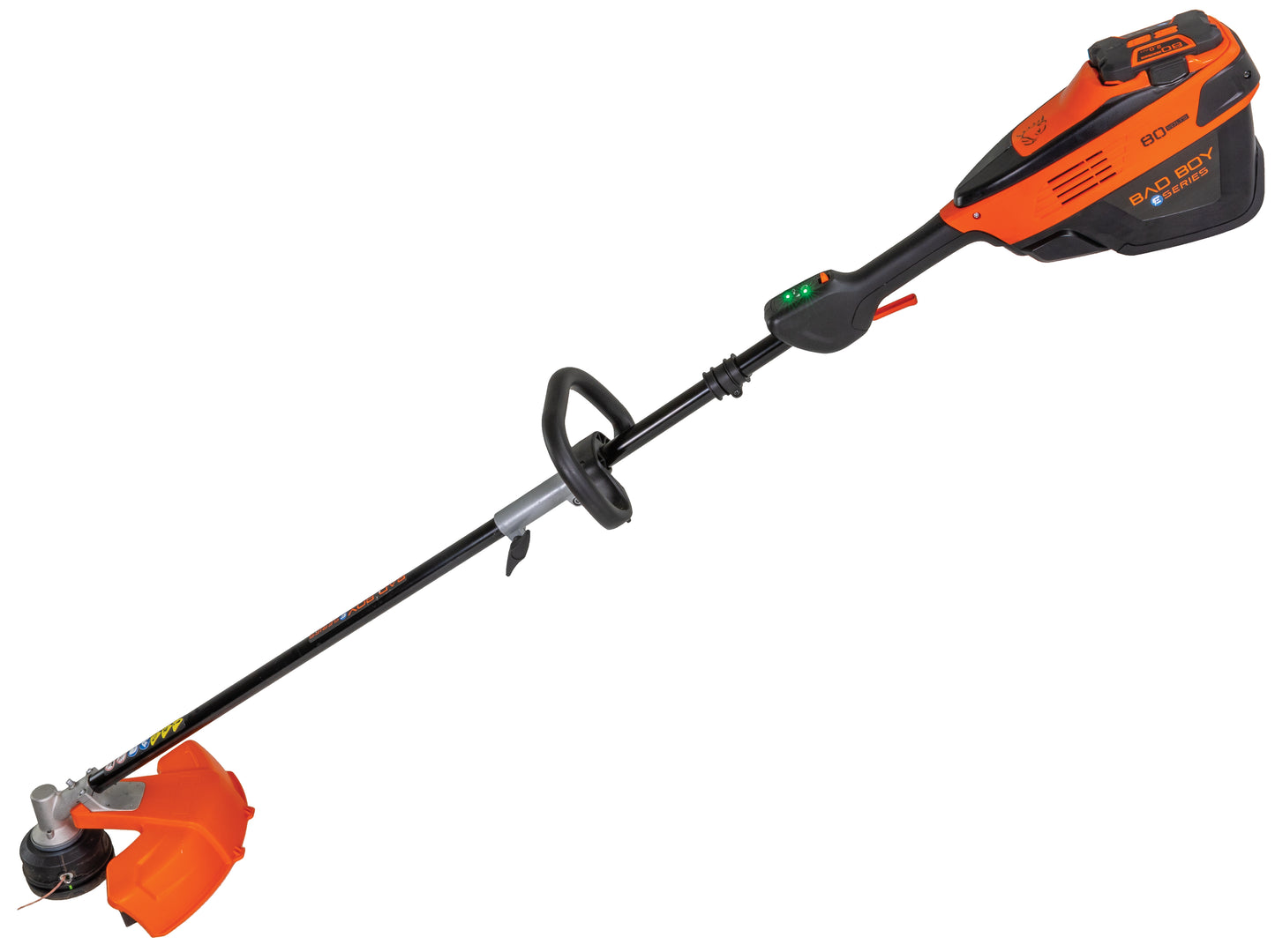 Bad Boy E-Series - 80V Weed String Trimmer + 2AH Battery + Charger - 80-Volt Brushless - Commercial Series - Part # 088-7505-00