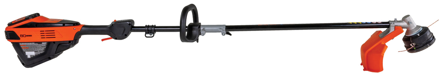 Bad Boy E-Series - 80V Weed String Trimmer + 2AH Battery + Charger - 80-Volt Brushless - Commercial Series - Part # 088-7505-00