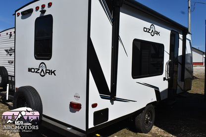 Forest River Ozark - 1660FQX Floorplan - Travel Trailer RV - 22 ft - 2024 Edition