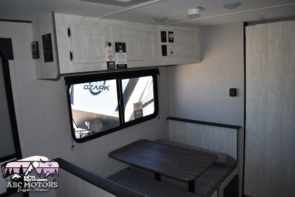 Forest River Shasta Oasis - 18FQ Floorplan - Travel Trailer RV - 23 ft - 2024 Edition