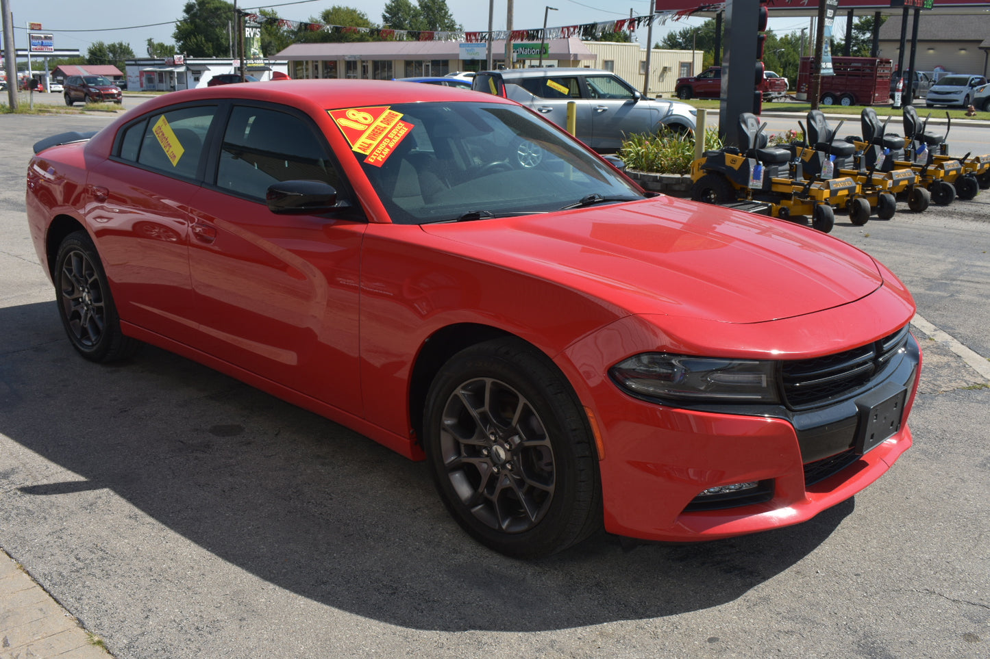 2018 Dodge Charger GT | 116,574 Miles | 3.6L - 6 Cylinder | AWD | Sedan | Red | Pre-owned Vehicle
