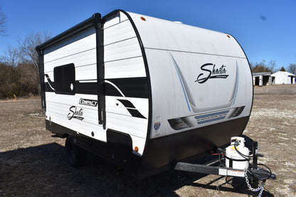 Forest River Shasta Oasis Compact - 16RE Floorplan - Travel Trailer RV - 17 ft - 2025 Edition