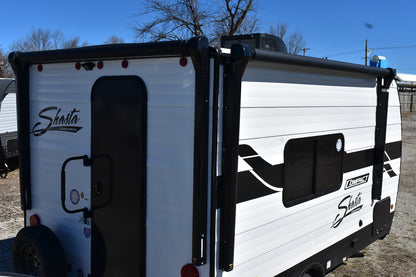 Forest River Shasta Oasis Compact - 16BH Floorplan - Travel Trailer RV - 17 ft - 2025 Edition