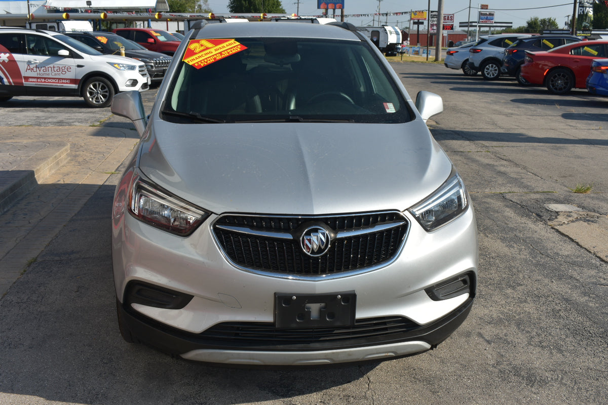2021 Buick Encore Preferred | 96,960 Miles | 1.4L - 43 Cylinder | FWD | SUV | Silver | Pre-owned Vehicle