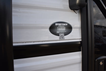 KZ RV Sportsmen Classic - 160QB Floorplan - Travel Trailer - 22 ft - 2025 Edition
