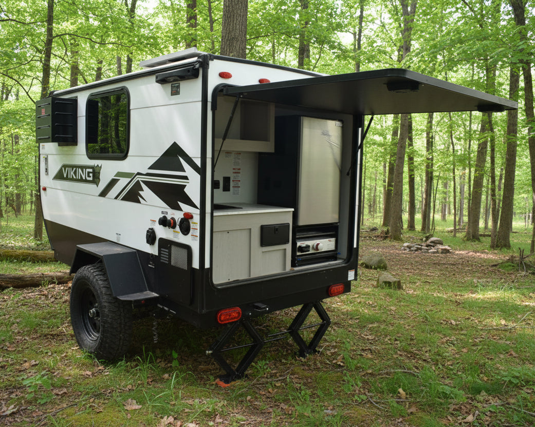 Forest River Ozark - 1610RBLE Floorplan - Travel Trailer RV Camper Forest River Ozark - 1610RBLE Floorplan - Travel Trailer RV Camper