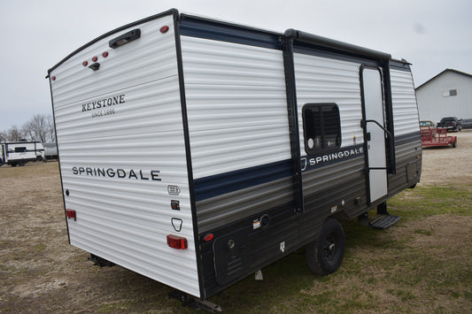Keystone Springdale Mini - 1660RB Floorplan - Travel Trailer RV - 20.6ft - 2026 Edition - New