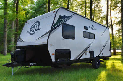 Forest River Ozark - 1650BHKX Floorplan - Travel Trailer RV - 22 ft - 2024 Edition
