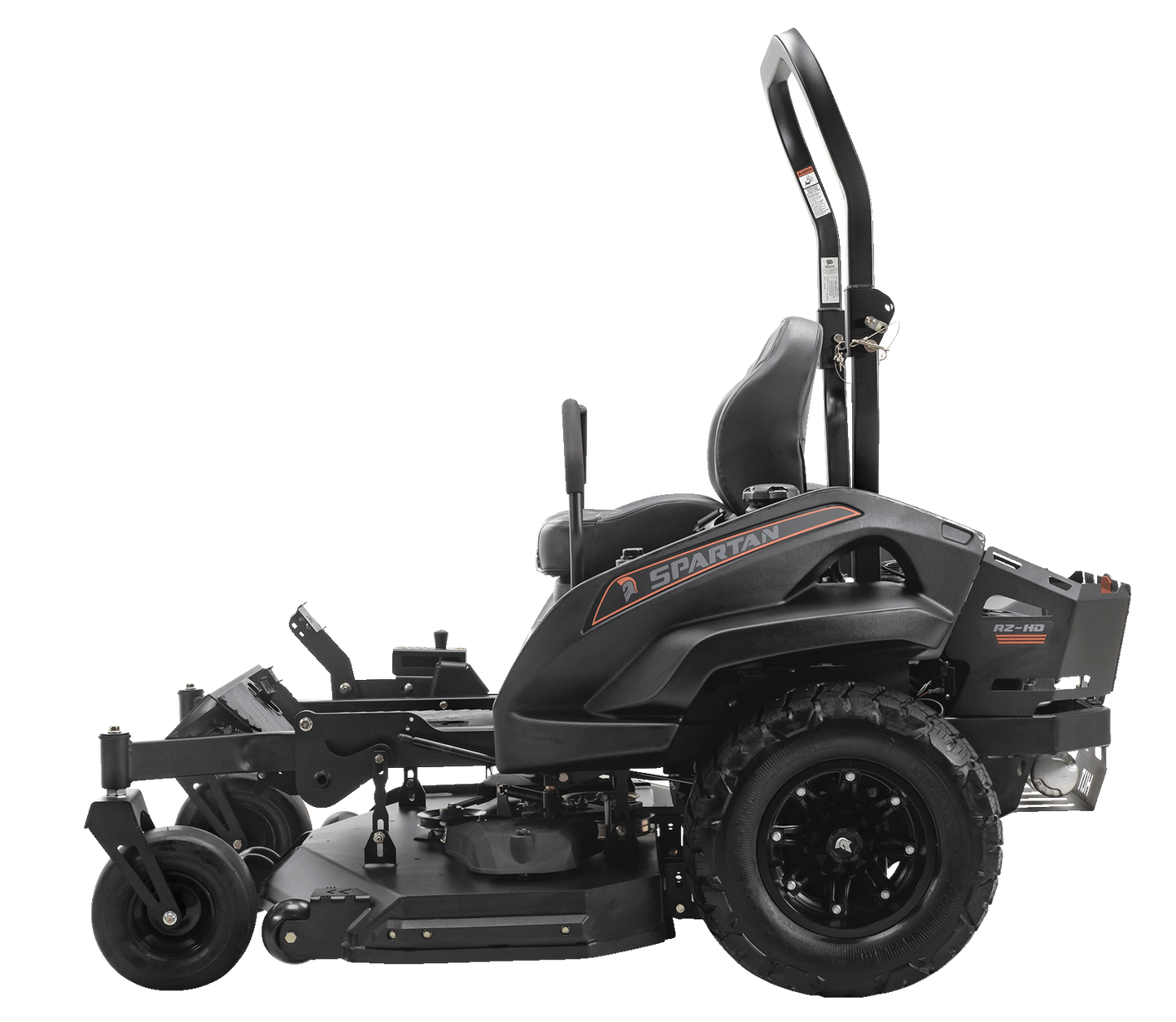 Spartan RZ-HD Blackout Edition - Zero-Turn Riding Lawn Mower