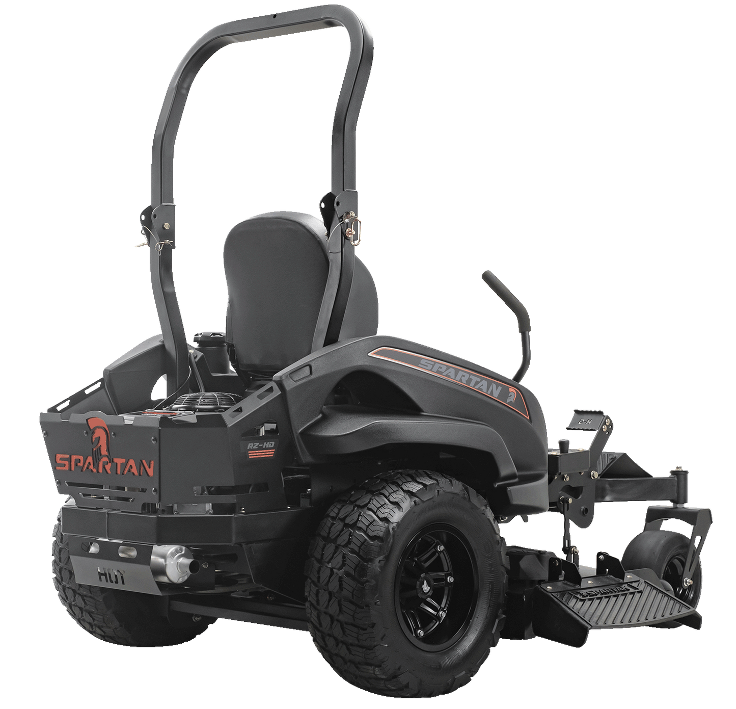 Spartan RZ-HD Blackout Edition - Zero-Turn Riding Lawn Mower