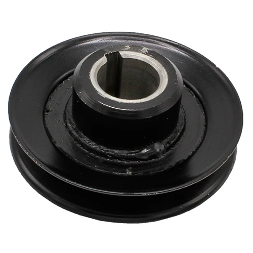 Genuine OEM Hustler engine pulley part #793760 for reliable mower performance. Verify fitment with your mower manual before purchasing. Premium replacement part designed for durability and proper engine operation.