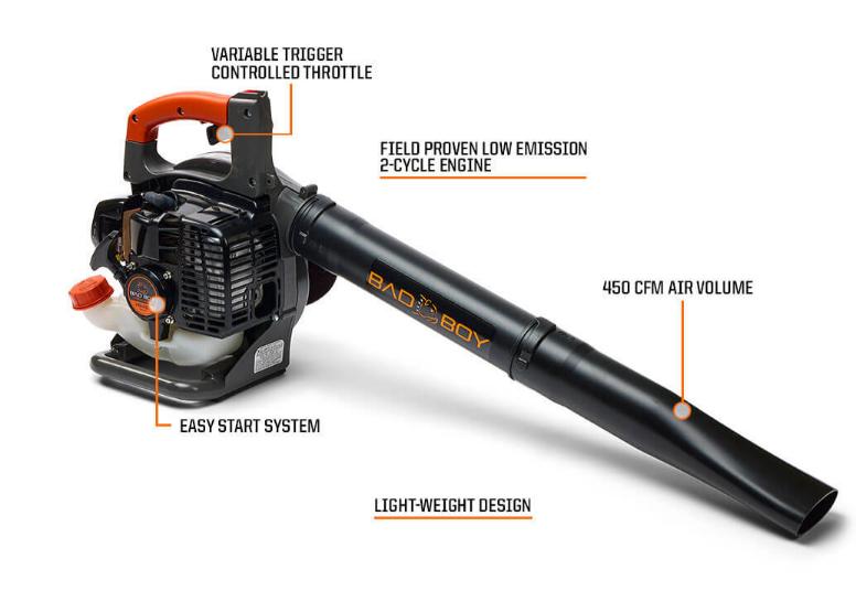 Bad Boy HB 450 - Handheld Blower - Gas Powered - Commercial Series - Part # 088-7668-00