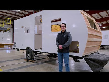 KZ RV Sportsmen Classic - 160QB Floorplan - Travel Trailer - 22 ft - 2025 Edition
