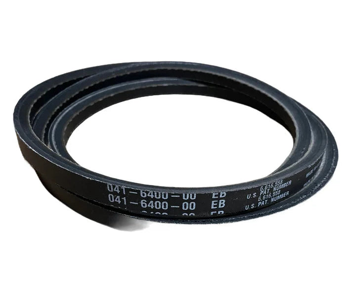 Black belt with text on a white background